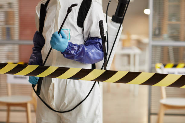 Professional Biohazard Cleanup technician working in Yankton, SD